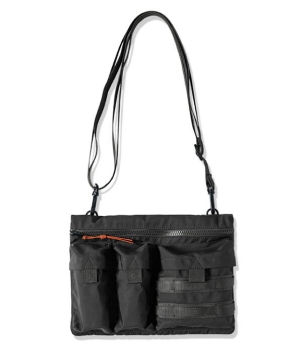 Maden TSS2201030 Multi Pocket Single Shoulder Messenger Crossing Bag, TSS2201030 Army Green, TSS2201030 Carbon Black