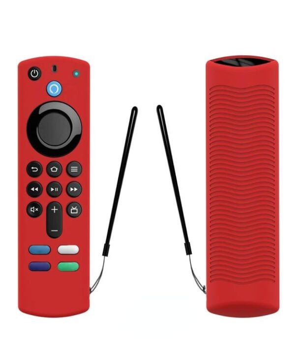 2 PCS Y27 For Alexa Voice Remote 3rd Gen Silicone Non-slip Protective Cover