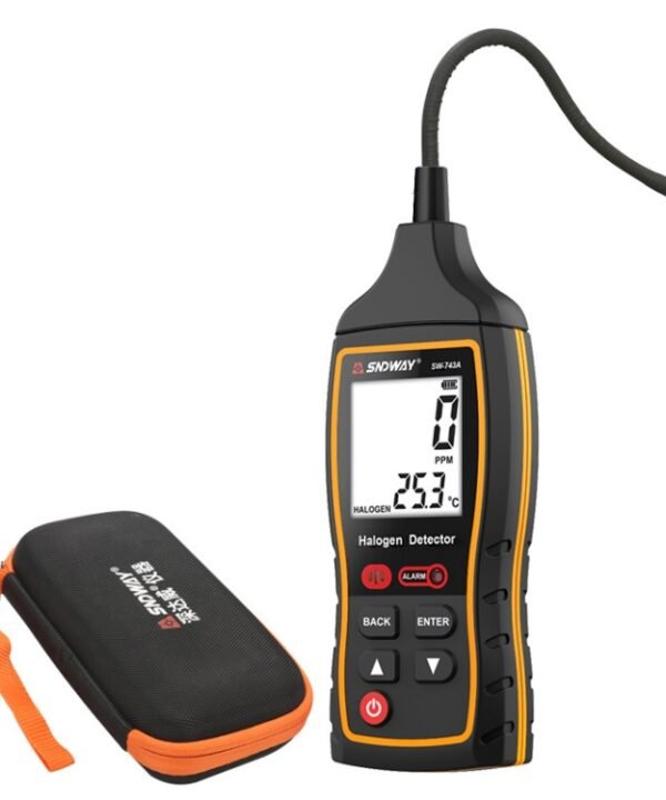 SNDWAY SW743A Halogen Gas Detector Automotive Electronic Air Conditioning Refrigerant Freon Maintenance Leak Detector, SW743A