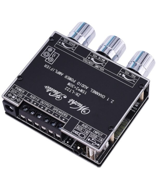 2.1 Channel TWS Bluetooth Audio Receiver Amplifier Module With Subwoofer, LT22 15W+30W, LT23 50W+100W