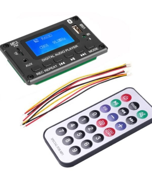 116BT LCD Lyrics Display Bluetooth Module Amplifier MP3 Decoder Board, 116BT