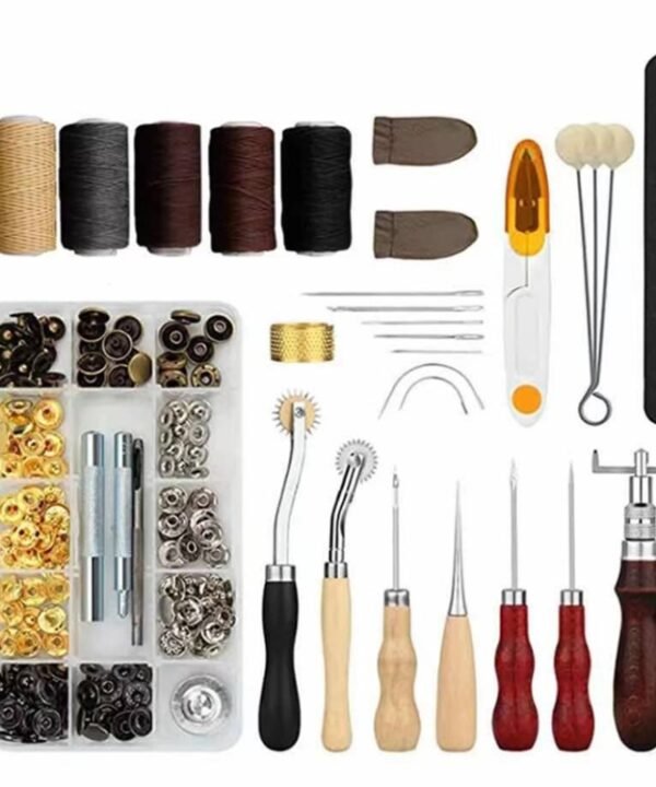 Handmade Leather DIY Tool Set Sewing Craft Tool Set, ER103 28 In 1