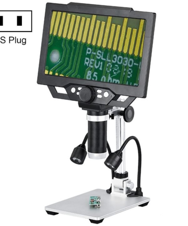 G1600 1-1600X Magnification 9 Inch Electron Microscope, Style:, Without Battery US Plug, Without Battery EU Plug, Without Battery UK Plug, Without Battery AU Plug, With Battery US Plug, With Battery EU Plug, With Battery UK Plug, With Battery AU Plug