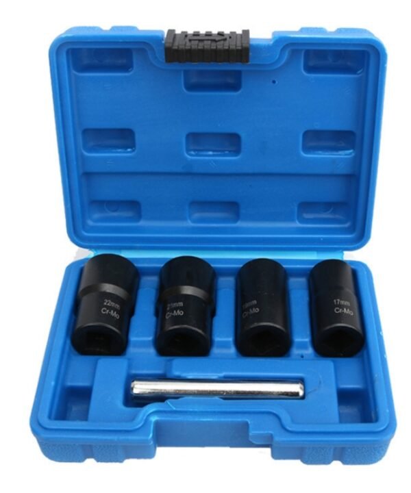 Car Tire Damaged Nut Non-slip Removal Socket Wrench Set