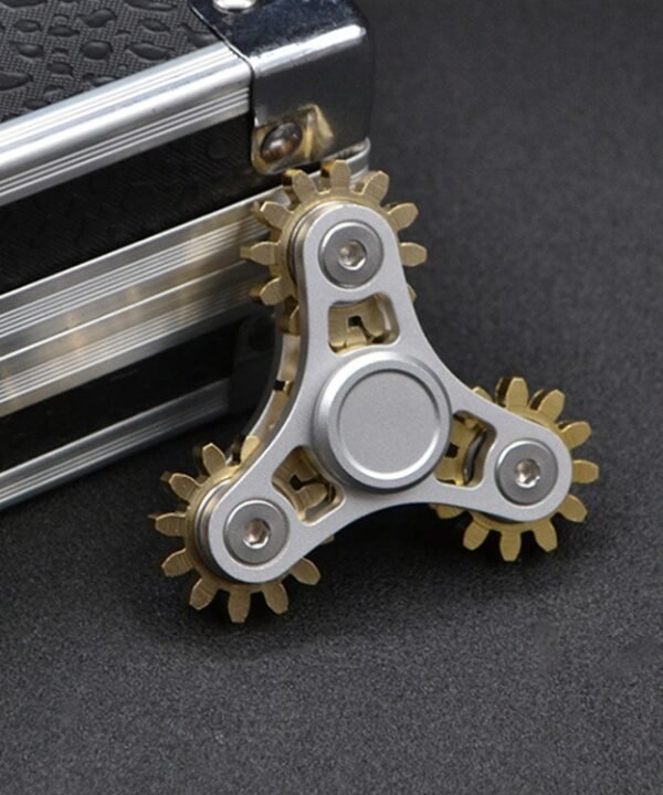Linkage Fidget Spinner Decompression Toy, Four Gear(Silver), Four Gear(Black), Four Gear Upgraded Version(Black), Four Gear Upgraded Version(Silver), Four Gear Upgraded Version Ink(Blue)