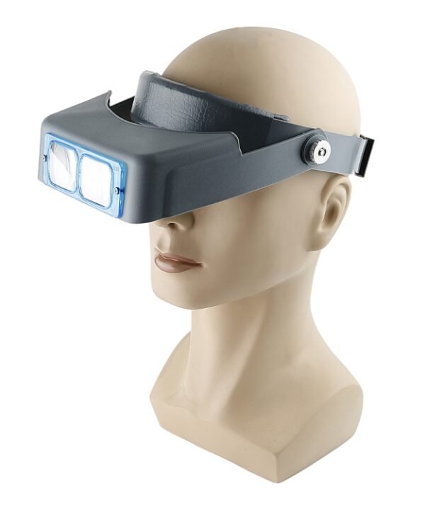 81007-B 1.5X/2X/2.5X/3.5X Optical Lens Head-mounted Watch Repair Magnifying Glass