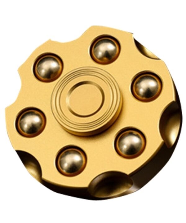 EDC Removable Fingertip Spinner Revolver Clip Pure Brass Stress Relief Toys, Revolver Clip(Gold), Revolver Clip(Silver), Revolver Clip(Black)