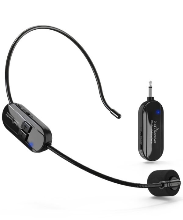 Wireless Head-Mounted Condenser Microphone Anti-Howling Loudspeaker, G103 3.5mm, G103 6.35mm 1 for 1, G103 6.35mm 1 for 2