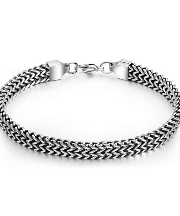 Retro Style Titanium Steel Men Bracelet Personal  Accessories, 1016