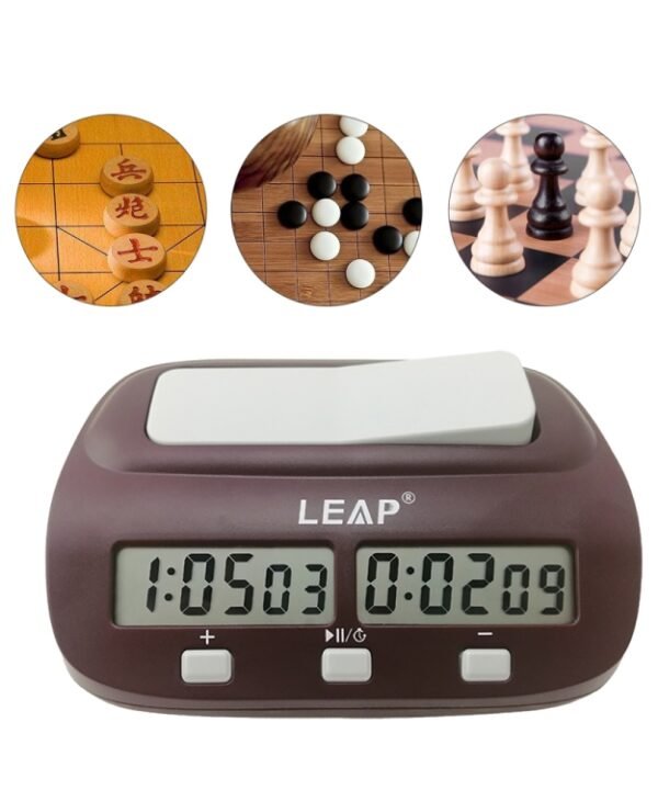 LEAP PQ9907S Chess Clock International Chess Go Clock, PQ9907S