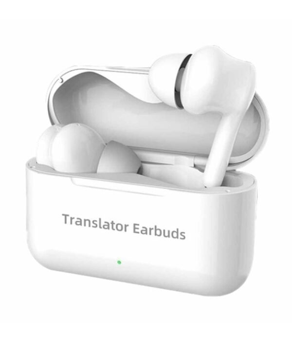M6 Multi-country Mutual Translation Smart Bluetooth Translation Earphone Supports 127 Languages, M6 White
