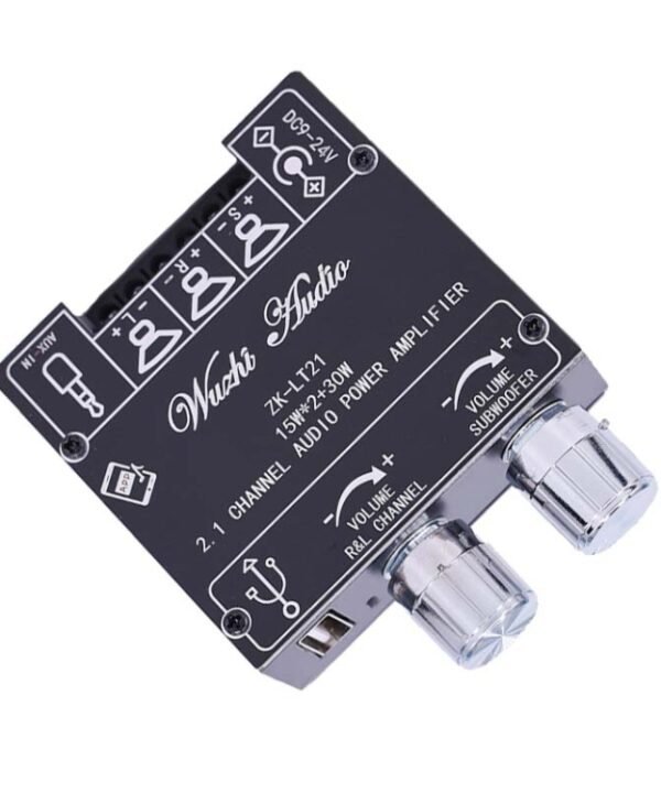 Mini Bluetooth 5.1 Receiving Audio Module With Power Amplifier Digital D Stereo Dual Channel, ZK-LT21, ZK-152, ZK-152T, ZK-302, ZK-302T