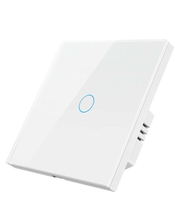 Tuya ZigBee Zero Firewire Touch Wall Remote Control Switch Light Control Voice Switch EU Plug, Style:, 1 Gang (White), 2 Gang (White), 3 Gang (White), 1 Gang (Black), 2 Gang (Black), 3 Gang (Black)
