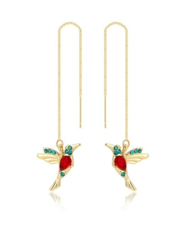 Long Ear Wire Women Simple Earrings, E2104-4 Red Bird, E2104-5 Blue Bird, E2210-1 Dual Ball C Clip, E2210-2 Pearl, E2210-3 Vermiculite, E2210-4 Crystal, E2210-5 Eyes, E2210-6 Moon, E2210-7 Four-pointed Star, E2210-8 Love, E2210-9 Bee, E2210-10 Butterfl...