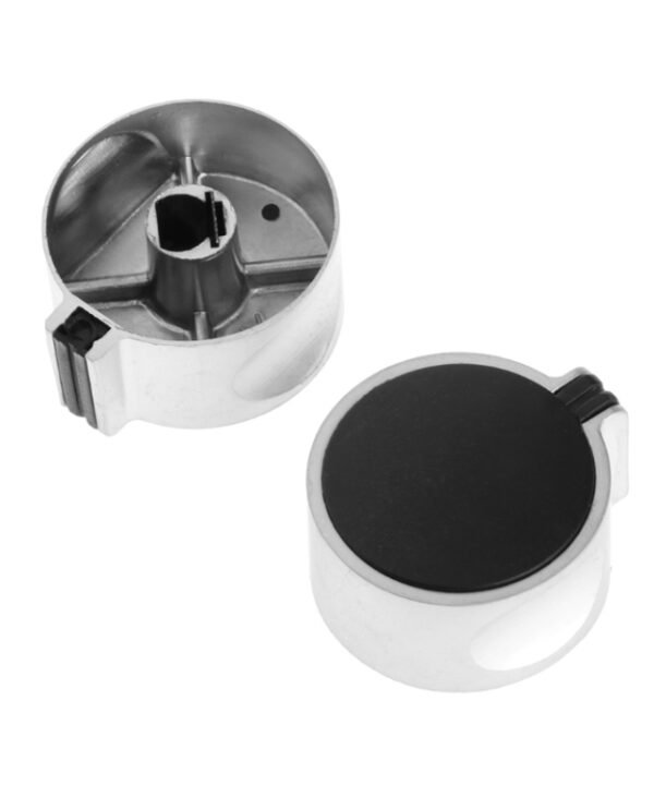 1pair  8mm  Metal Round Gas Stove Switch Knob Cooker Hob Switch