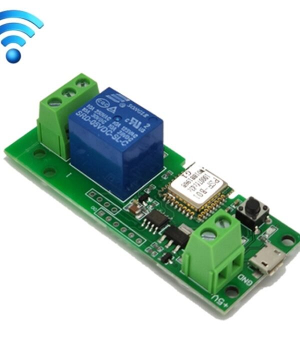 2pcs Sonoff Single Channel WiFi Wireless Remote Timing Smart Switch Relay Module Works, 5V, 12V