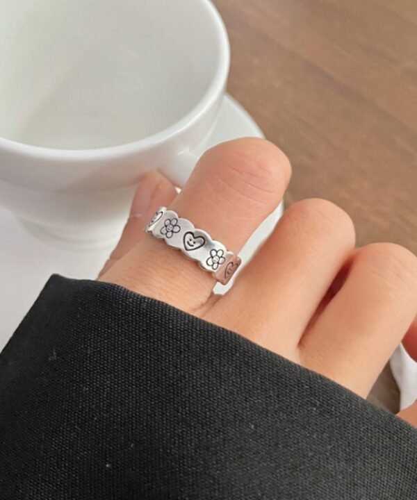 Happy Smile Face Love Wear Combination Ring, J3357, J3520, J3370, J3535, J3643, J3699, J3664, J3305, J3495, J3595, J3594, J2818, J3494, J3493, J3461, J3462, J1456, J3402, J3381, J3371, J3457, J3456, J3587, J969, J1991, J2105, J2135, J3626, J3610, J3532...