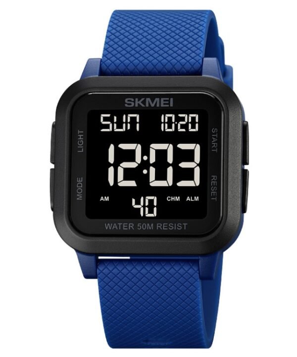 SKMEI 1894 Square Sports Waterproof Student Simple Multifunctional Luminous Watch, 1894