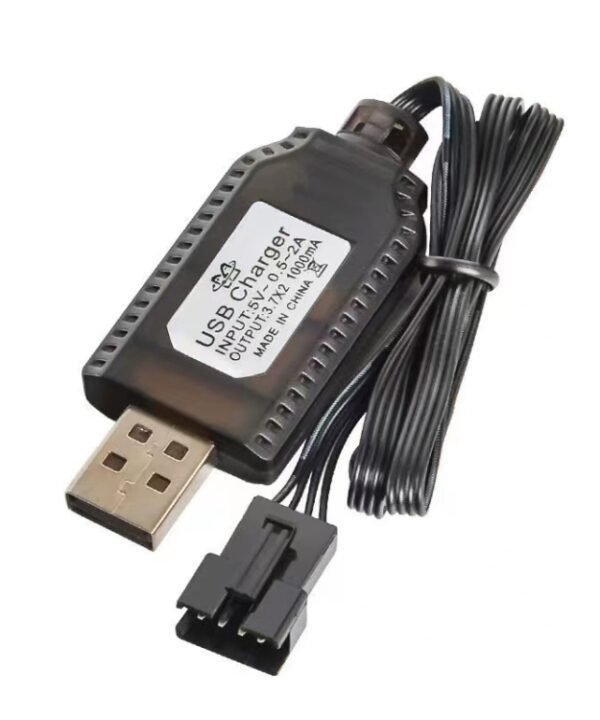 7.4V 18650 Lithium Battery USB Charging Cable