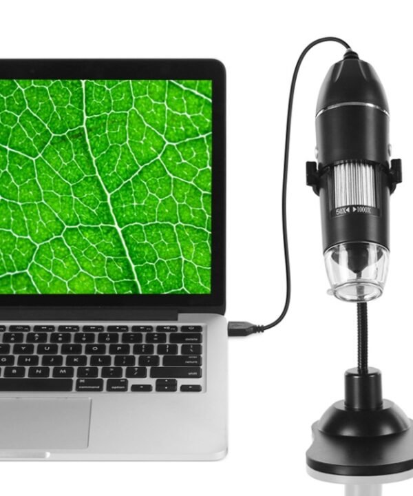 A8 50X-1000X USB Hose Stand Digital Microscope LED Light Handheld Portable Microscope