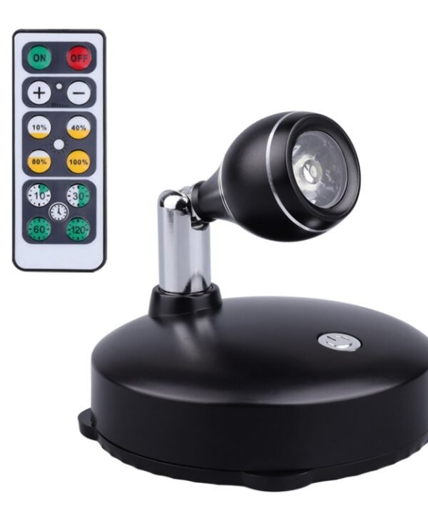TL006-SIN Jewelry Art Exhibition USB Charging Decorative Wall-mounted LED Spotlights, Charging without Remote Control, Charging with Remote Control