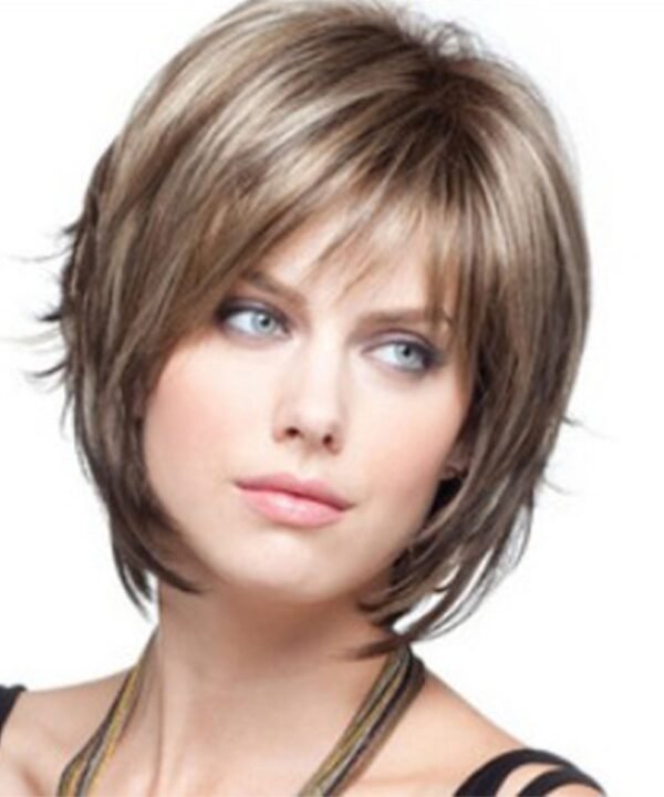 Women High Temperature Silk Curly Short Hair Wig, Wig-020, Wig-381, Wig-401