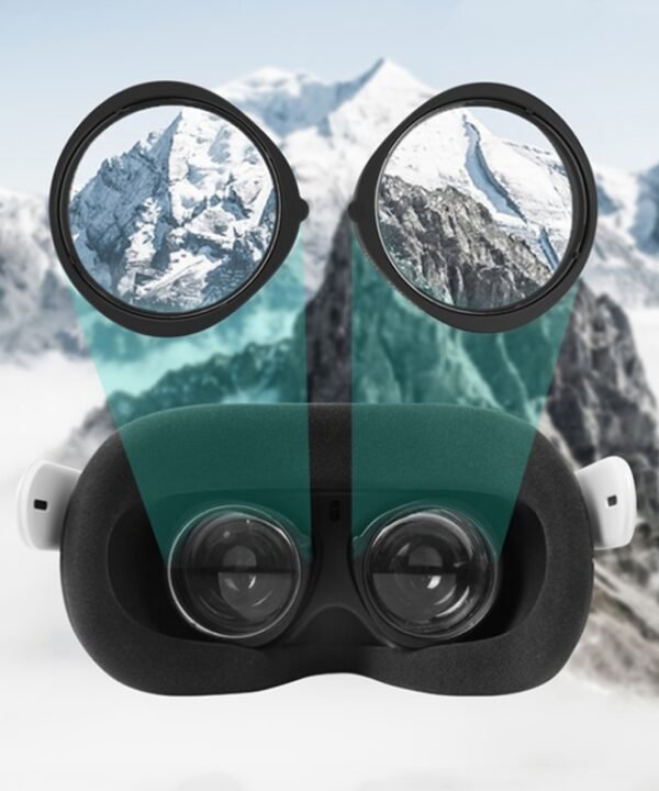 For Oculus Quest 2 Hifylux Q2-QF11 1pair Myopia Lens Frame Aspheric Resin VR Glasses Accessories