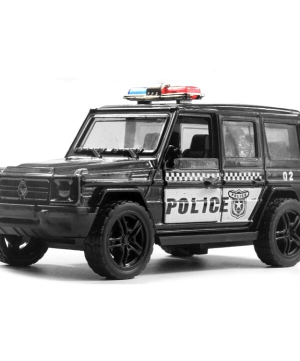 1:36 Off-road Police Car Ambulance Model Boy Car Toy With Sound and Light, Police Car, Ambulance Car, fire truck, Army