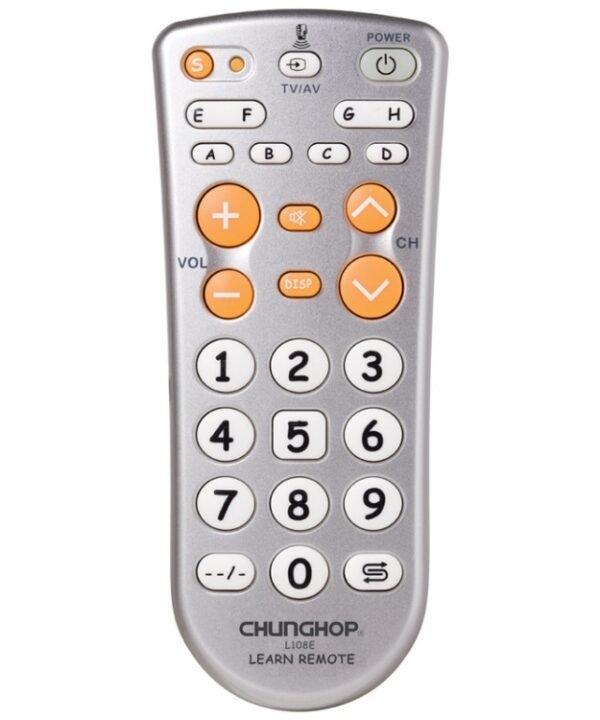 CHUNGHOP L108E Infrared Learning Universal TV Remote Control