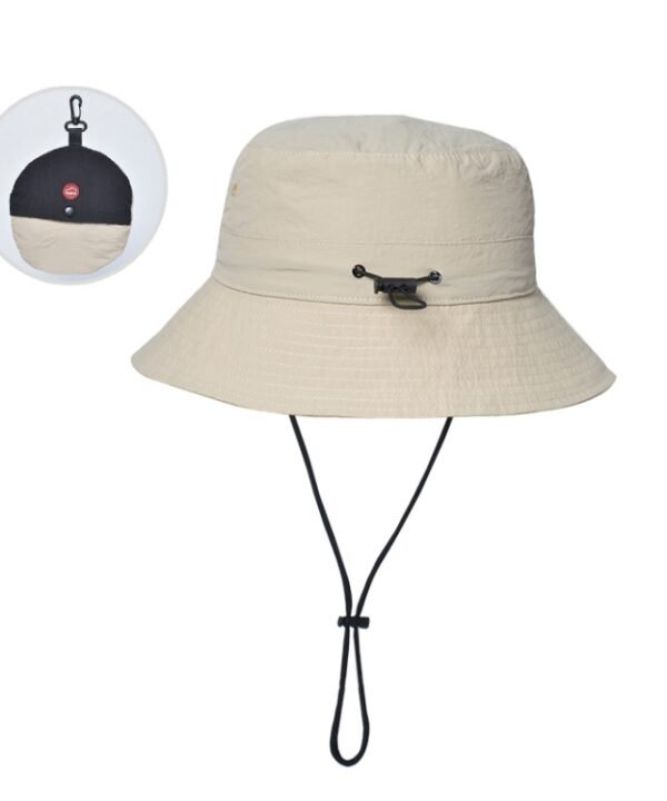 XBG-9226 Outdoor Sun Hats Foldable Color Matching Sunscreen Fisherman Hat