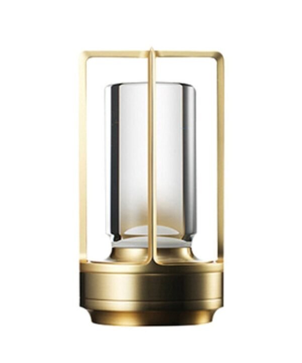 Vintage All Aluminum Cross Table Lamp Hotel Portable Outdoor Camping Touch Night Light, 2000mAh (Bronze), 2600mAh (Bronze), 2000mAh (Silver), 2600mAh (Silver), 2000mAh (Matte Black), 2600mAh (Matte Black)