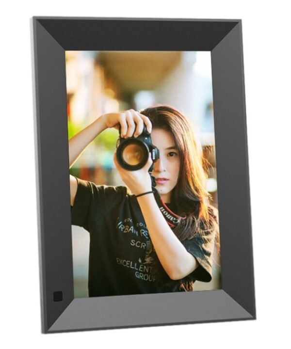 JT101F-C01 10.1-Inch Smart Touch Electronic Photo Frame With Human Sensor Function, US Plug