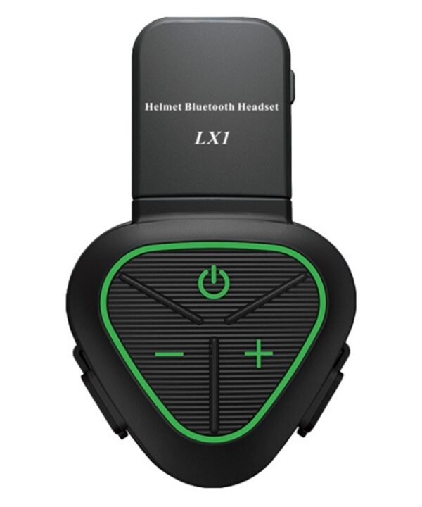 LX1 Motorcycle Half Helmet Waterproof Wireless 5.3 Bluetooth Headset, English