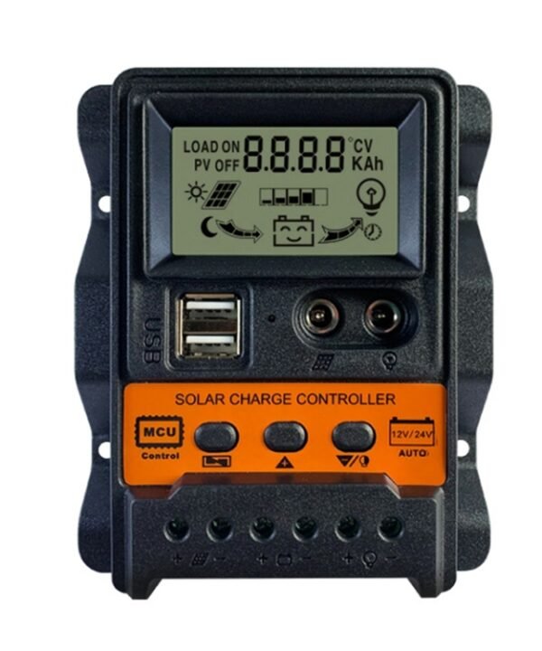 Dual DC Current Display 12V24V Solar Controller LCD PWM Photovoltaic Power Generation Controller, K1688 20A, K1688 30A, K1688 10A