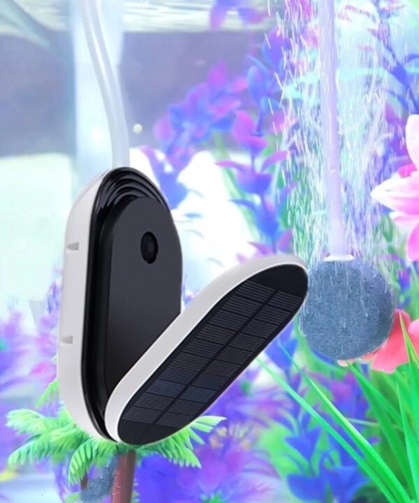 Outdoor Portable Solar Oxygen Pump Aquarium Flip Cover Solar Oxygen Pump, Solar Oxygen Pump