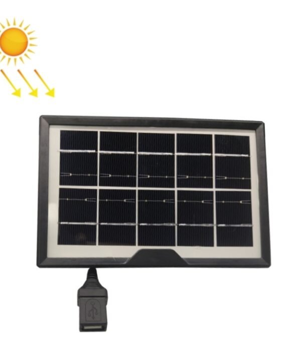 Small Table Lamp Flashlight With USB Female Head 5V/1.8W Solar Panel, Solar Panel