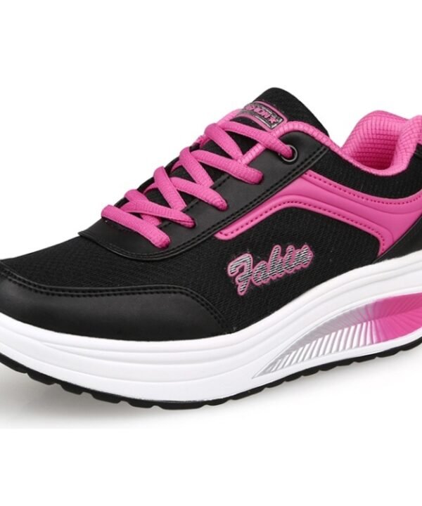 Spring and Autumn Thick Bottom Sports Womens Shoes Rocking Shoes Muffin Shoes, 35, 36, 37, 38, 39, 40, 41, 42, 43