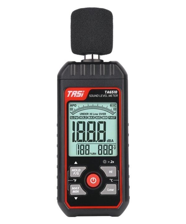 Household Noise Tester Decibel Device, TASI TA651A, TASI TA651B