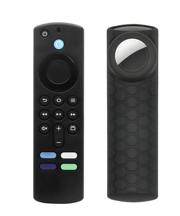 2pcs Remote Control Case For Amazon Fire TV Stick 2021 ALEXA 3rd Gen With Airtag Holder