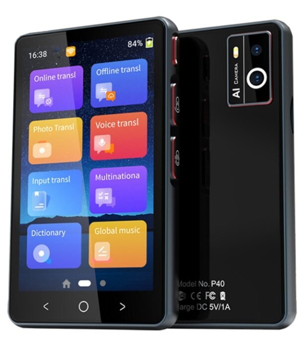 P40 Multi-country Smart Translator Simultaneous Interpretation Photo Offline Translation Recording to Translation, P40 (Black), P40 (White)
