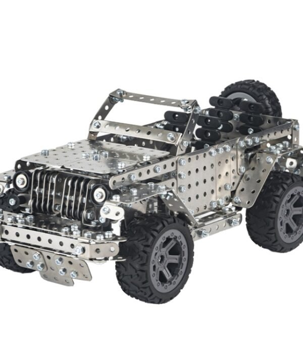 Assembly Off-Road Vehicle Intelligence Manual Assembly Toy Machinery Building Metal Model