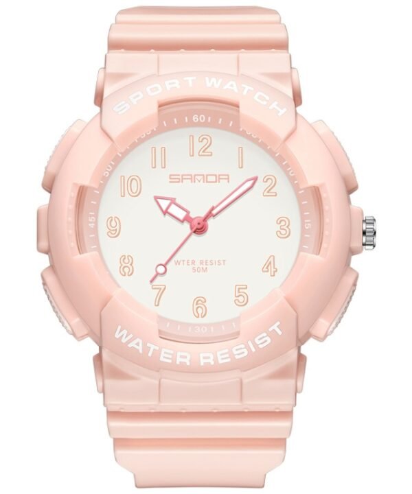 SANDA Small Fresh Digital All-match Waterproof Luminous Student Watch