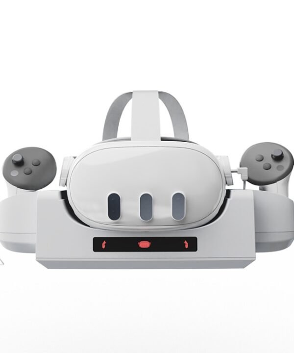 For Meta Quest 3 VR Helmet Charging Base Wall-mounted Fast Charging Rack With LED Indicator