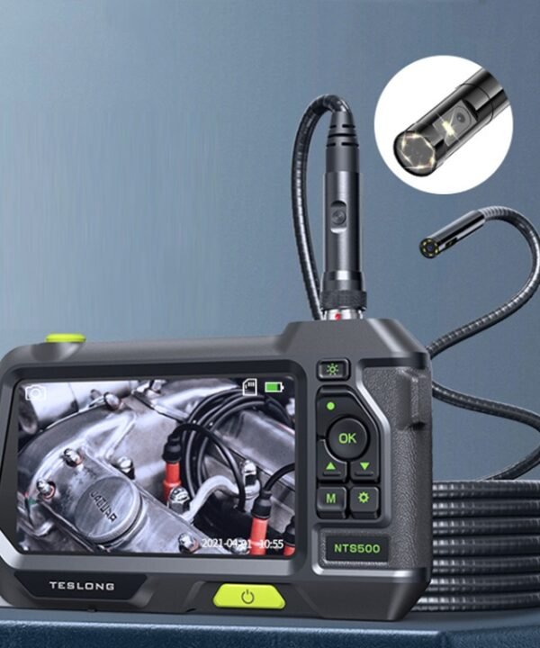 Teslong NTS500 5.5mm-3M Dual Lens 5 Inch Large Screen Industrial Pipe Borescope Industrial Inspection Tools