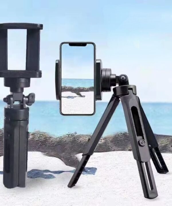 Portable Tabletop Camera Phone Tripod With Ball Head Removable Mini Selfie Tripod