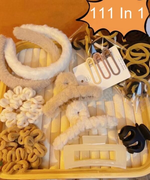 Combination Hair Accessories Grab Clip Hair Ring Set Simple Temperament Headband, 111 In 1, 31 In 1, 67 In 1