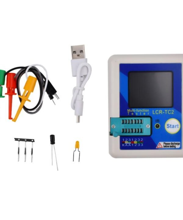 LCR-TC2 Transistor Tester Full-Color Screen Component Checker V2.3E, LCR-TC2
