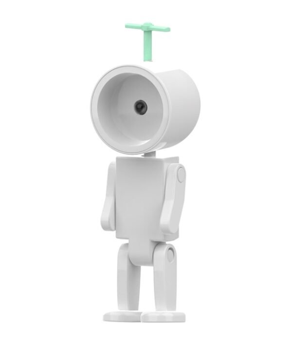 Mini Astronaut Magnetic LED Night Light Desktop Building Block Ornaments Desk Lamp, Round White, Round Pink, Round Blue, Round Green, Square White, Square Pink, Square Blue, Square Green