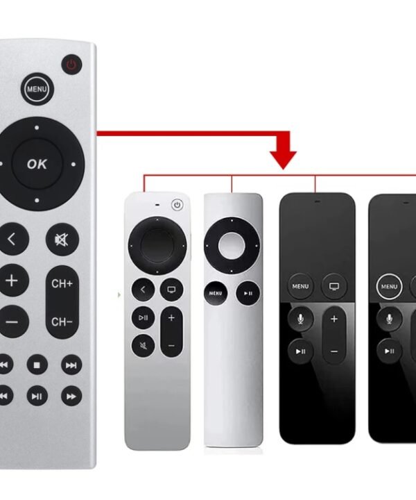 For Apple TV Remote Control 4K / HD A2169 A1842 A1625 Without Voice, Ordinary Style