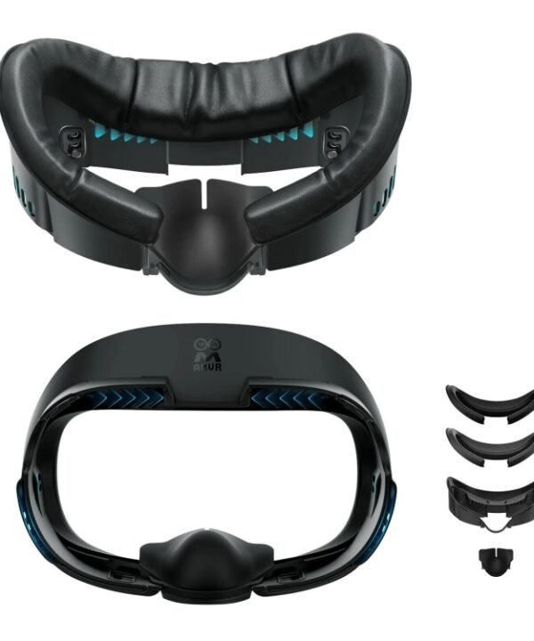 AMVR Q3FC1 For Meta Quest3 Mask Ice Silk Breathable Leather Material